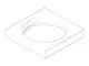 DORNBRACHT-Rosette-ERSATZTEILE-092778007-55-x-8-5-x-55-x-D-42-7-mm-Platin-gebuerstet-092778007-06 gallery number 1